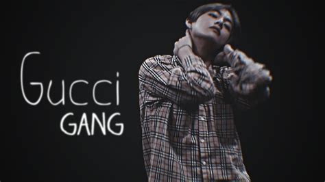 kim taehyung;「gucci gang」 